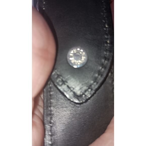 Dooney & Bourke Vintage Signature Collection Bucket purse/bag black gray. - Picture 6 of 11